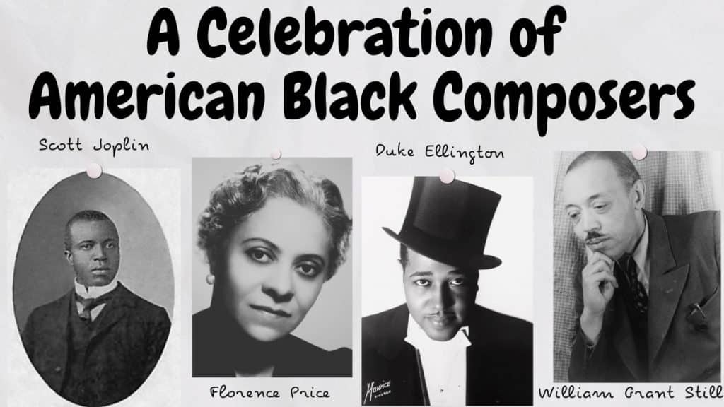 “A Celebration of American Black Composers” concert